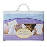 Innobaby Crib Sheet Topper - All-in-One Easy Change Crib Sheet - BLUE
