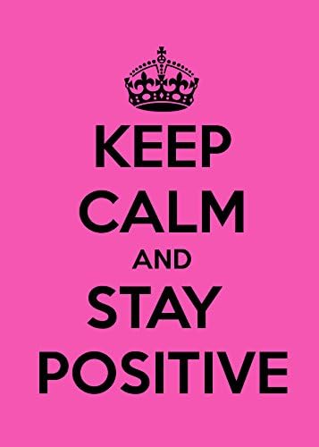 Keep Calm and Stay Positive Funny Refrigerator Magnets Gift Decorative Kitchen Home Locker #K03