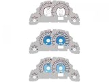 Produkt-Bild: FK-Automotive Plasmaoptik Tachoscheiben Set Opel Corsa C Tigra TwinTop Plasmascheibe Tacho