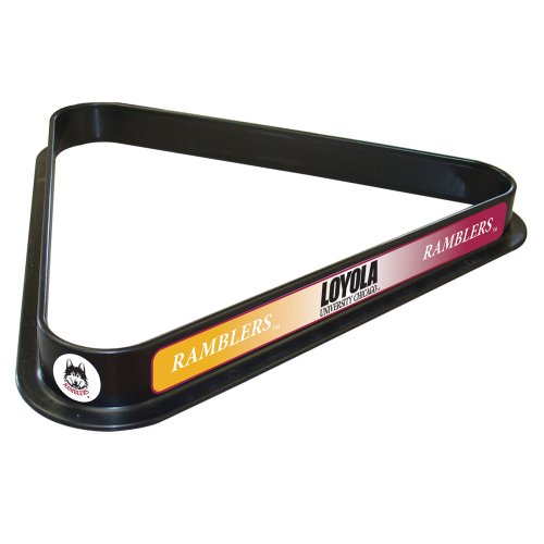 NCAA Loyola Chicago Billiard Ball Triangle Rack