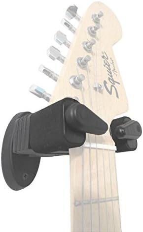 Guitar Hanger Wall Mount For Home &amp; Studio. Auto lock Guitar Holder Rack For Wall Mount Display Designed to Fit All size Guitars