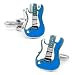 Cufflinks Inc Blue Electric Guitar Cufflinks (PD-STRAT-SL-B)
