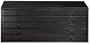 Five drawer 40"w Map Chest, 5-DRAWER, BLACK