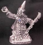 Diamond-Cut Wizard Figurine with Genuine Austrian Crystals