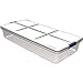 Hefty 52-Quart Latch Box for Under the Bed, White Lid and Blue Handles