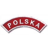 POLSKA Arched Patch, Sew-On