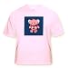 41a3VamLBSL. SL75  Build A Bear:Care Bear Cousin Elephant   Adult Light Pink T Shirt 4XL