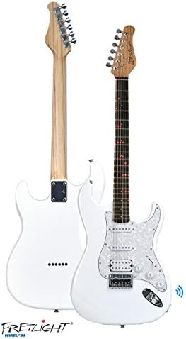 Fretlight FG-621 Wireless Electric Guitar Learning System - White