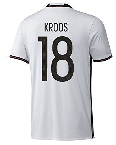 adidas DFB DEUTSCHLAND Trikot Home Kinder EURO 2016 – KROOS 18, Größe:176