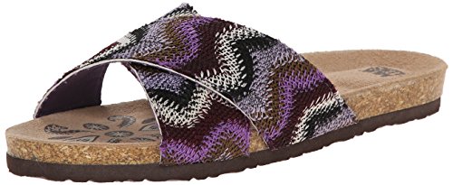 Muk Luks Women's Dolly Crossover Strap Fisherman Sandal