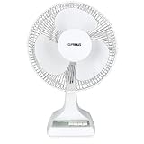 Optimus F-1210 12-Inch Oscillating 3-Speed Table Fan