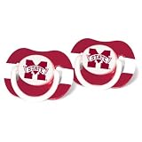 Baby Fanatic Mississippi State Bulldogs Pacifier - Set of 3