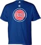 Detroit Pistons adidas Classic Logo T-Shirt
