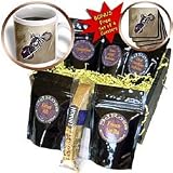 Coffee Gift Basket Picturing Picturing Harley-Davidson Motorcycle - Coffee Gift Basket