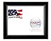 US Art 13x19 Inches Photo Poster Frame in 0.84 Inch Wide Unfinished Natural Solid Wood Plexiglass Cover - Horizontal and Vertical Formats for Wall Decor with Built-in Hanging Hardware