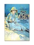 The Sheik Rudolph Valentino Movie Fridge Magnet