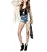 SUNNOW Woman Sheer Tassel Chiffon Loose Boho Sleeve Cardigan Kimono Blouse Coat
