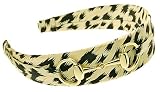 L. Erickson USA Bit Headband - Baby Cheetah Silk Print