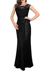 General Print Halter Sleeveless Vintage Lace Nylon/Spandex Evening Dress/Bridesmaid Dress/Wedding Party Dress 