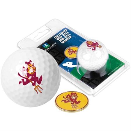 Arizona State Sun Devils Asu Ncaa Collegiate Logo Golf Ball Ball Marker