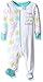 The Children's Place Girls' Long Sleeve Footed Stretchie Pajama