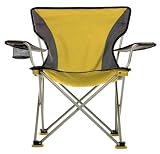 Easy Rider Tailgating Camping Chair - Yellow/Gray