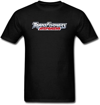 WUJIXIAN Men's Transformers T Shirt M Black