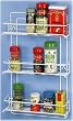 Three Shelf Wall Spice Racks