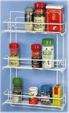 Three Shelf Wall Spice Racks