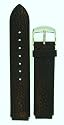 Fits Philip Stein Size 1 18mm Black Calf Leather Watchband with Spring Bars By JP Leatherworks