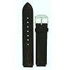 Fits Philip Stein Size 1 18mm Black Calf Leather Watchband with Spring Bars By JP Leatherworks