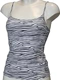 Ex Store Ladies Camisole Vest Top 3740 Zebra Stripe