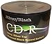 200 52X Black Color CD-R 80min 700MB Shiny Silver