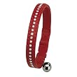 Ferplast 76007022 Halsband f�r Katzen, soft high-tech Material, LUX C12/28, Breite: 12 mm, L: 28 cm, rot mit weissen Strassteinen und Gl�ckchen