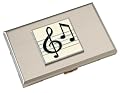 Music Notes Credit Card Case