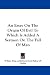 An Essay On The Origin Of Evil To Which Is Added A Sermon On The Fall Of Man