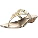 AK Anne Klein Women's Zanetto3 Ornamented Thong Sandal