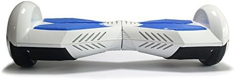 Fish Smart Self Balancing Scooters Drifting Board Electric Personal Transporter-outdoor Sports Kids Adult Transporter Electric Scooter with Bluetooth Speaker LED Light (white+blue)