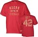Men`s San Francisco 49ers #42 Ronnie Lott Garment Washed Name & Number Tshirt