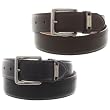 Tommy Hilfiger Mens Pebbled Leather Belt