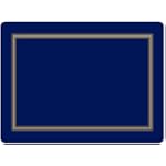 Pimpernel Classic Midnight Blue Placemats - Set of 4 (Large)