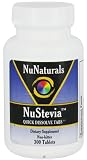 NuNaturals Nustevia White Stevia Quick Dissolve Tablets, 300-Count