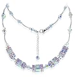 Swarovski Crystal Sterling Silver 16 18 20 22 24 Necklace