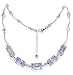 Swarovski Crystal Sterling Silver 16" 18" 20" 22" 24" Necklace