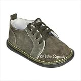 6030 Boy's Lace Up Oxford in Olive Suede Color: Olive Suede, Size: 10
