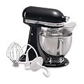 KitchenAid KSM100PSOB Ultra Power Plus Stand Mixer, Onyx Black