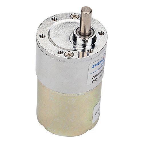 24V DC Gear Motor Variable 100RPM High Torque Gear Box Electric Reduction Motor