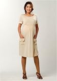 Women's Lauren Kiyomi Safari Pocket Dress (Maternity) - More Colors Available