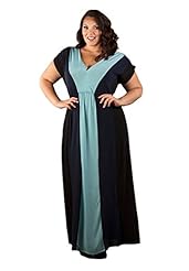 Modest V-neck Polyester/Rayon/Spandex/Knit Sweater Empire   Waistline Maxi Dress 