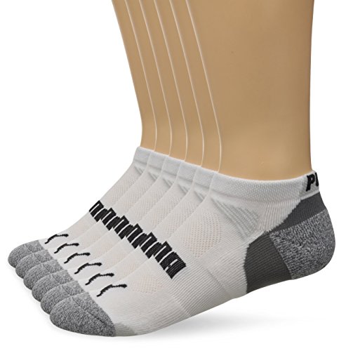 Puma Men's Low Cut All Sport No Show Socks 6-Pair